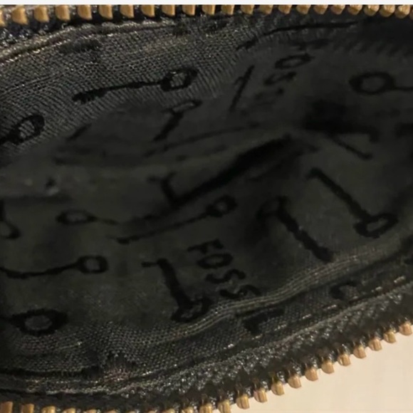 Fossil Black Leather wallet - Picture 4 of 7